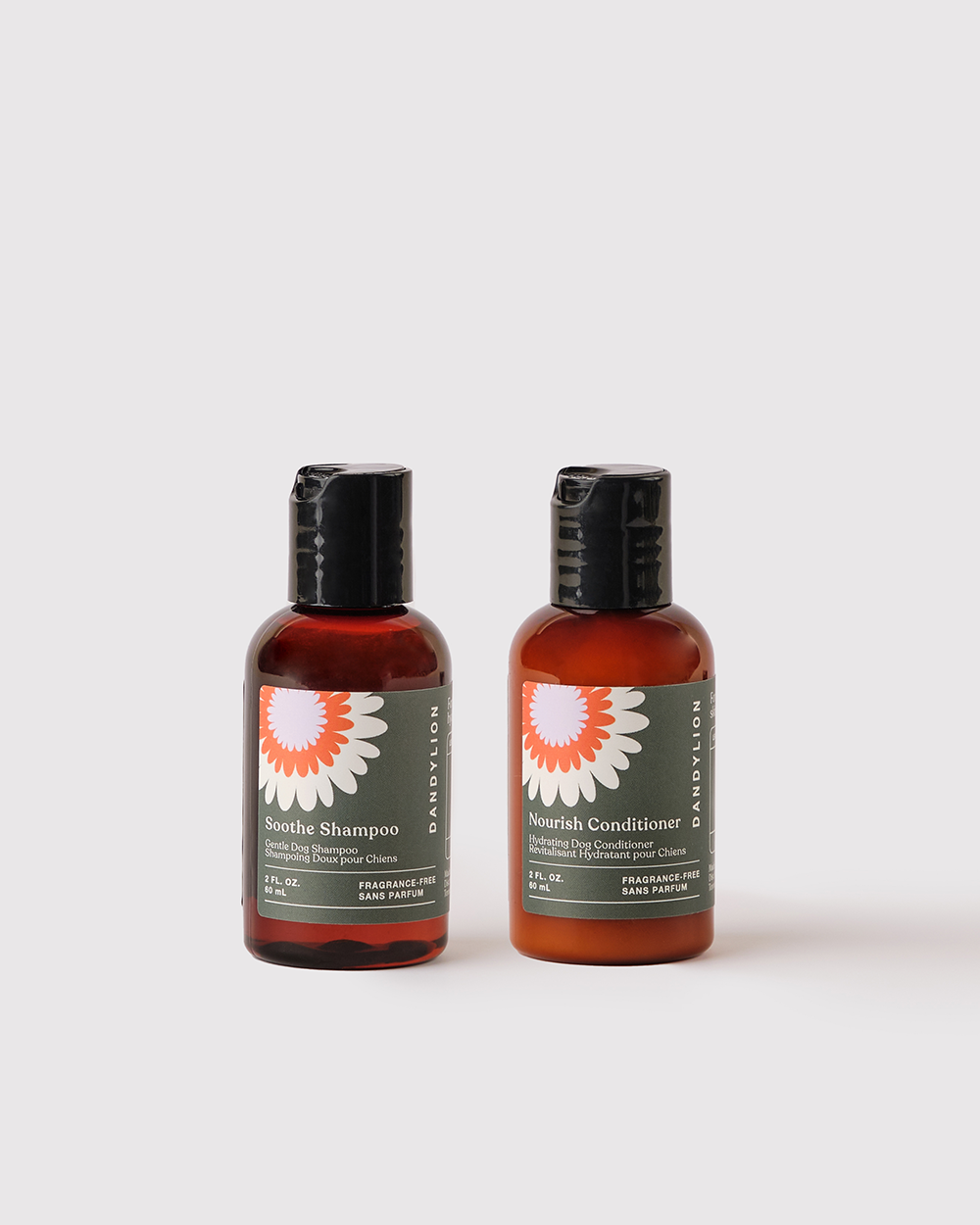 Soothe and Nourish Mini Bath Set (2 x 60mL) – Dandylion