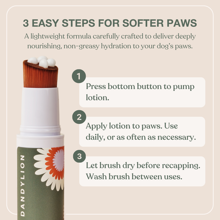 Dandylion Soft Paws Hydrating Paw Lotion