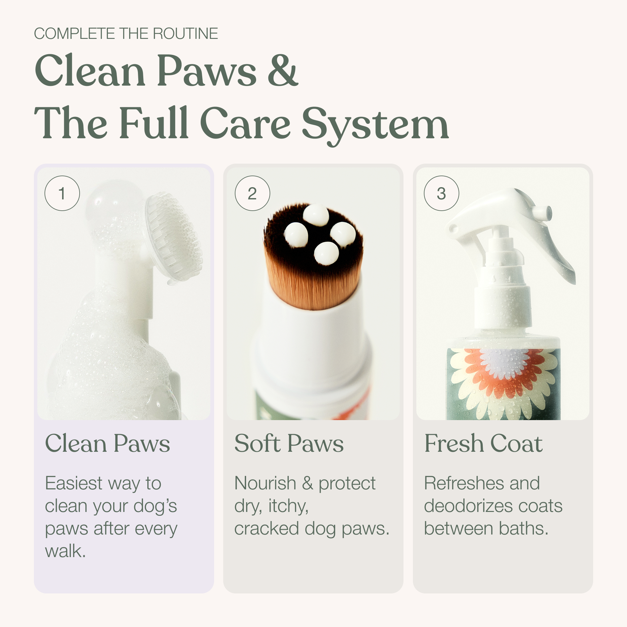 Clean Paws No-Rinse Foaming Cleanser