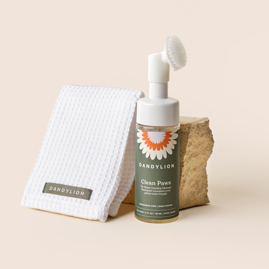 Daily Paw Cleaning Kit | Paw Cleanser + Towel