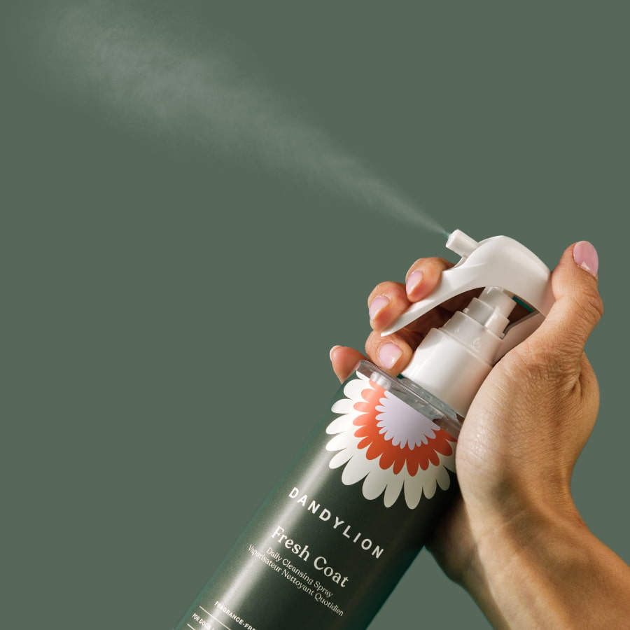 Fresh Coat Daily Cleansing Spray | Waterless No-Rinse Shampoo