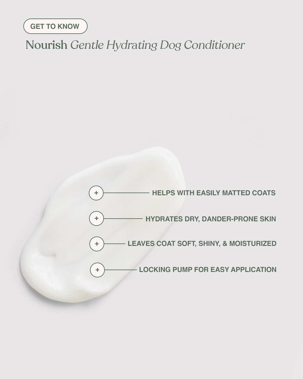 Nourish Gentle Hydrating Dog Conditioner