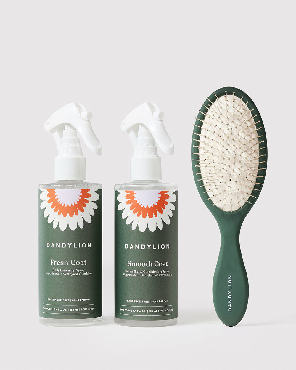 The Everyday Coat Ritual | Coat Cleansing Spray + Detangling Spray + Brush