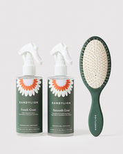 The Everyday Coat Ritual | Coat Cleansing Spray + Detangling Spray + Brush