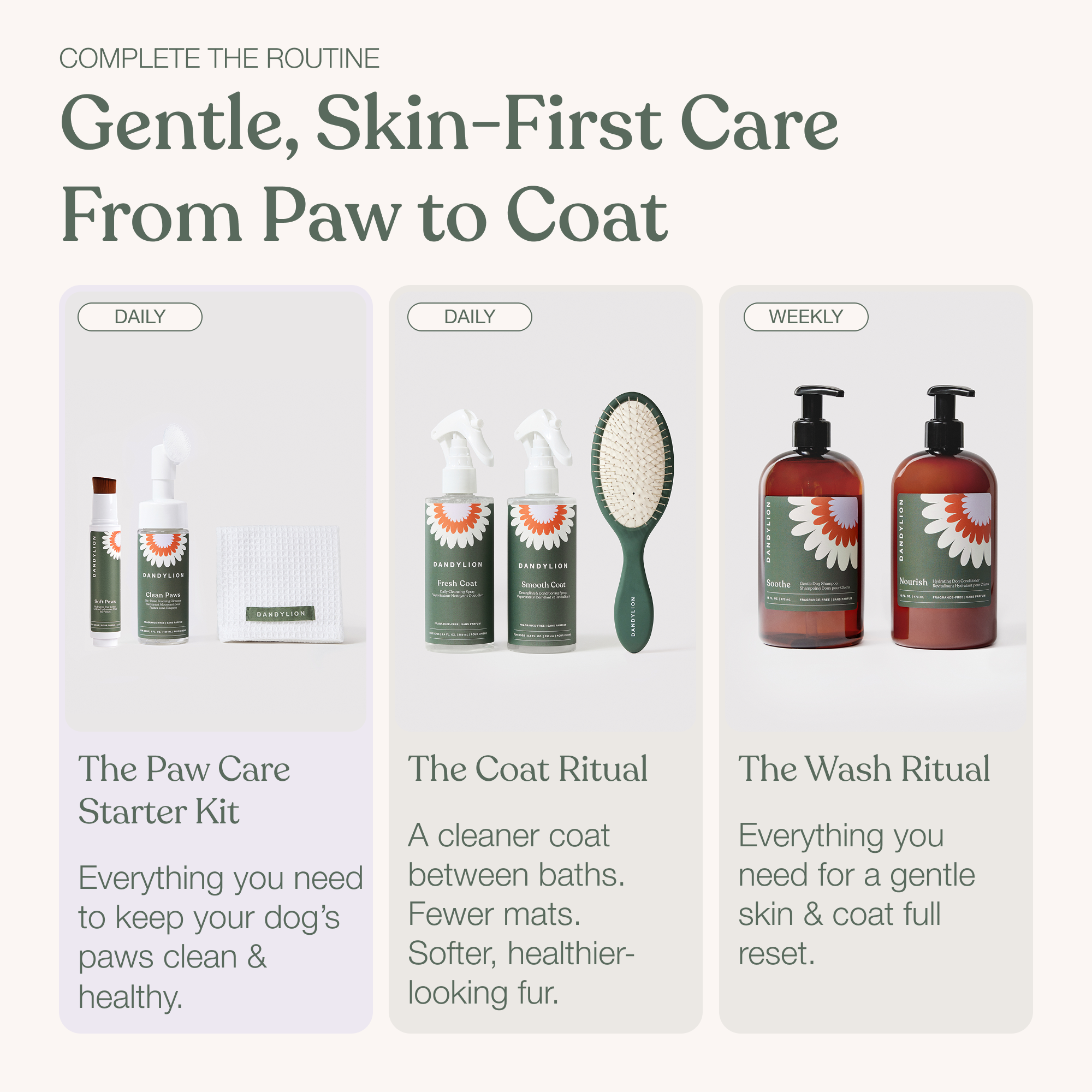 The Paw Care Starter Kit