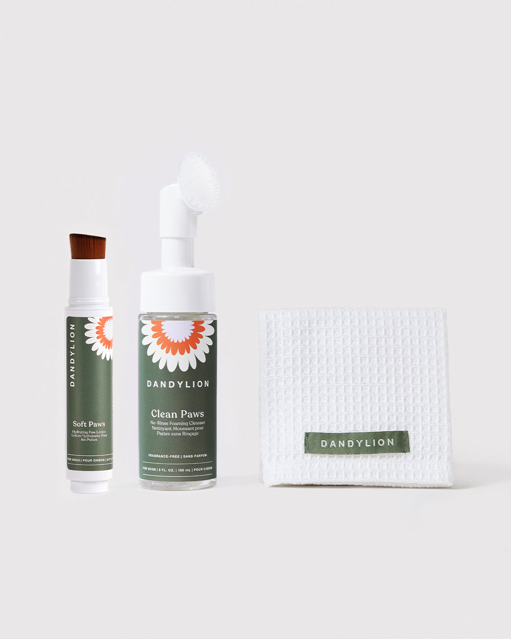 The Paw Care Starter Kit | Paw Cleanser + Towel + Paw Lotion
